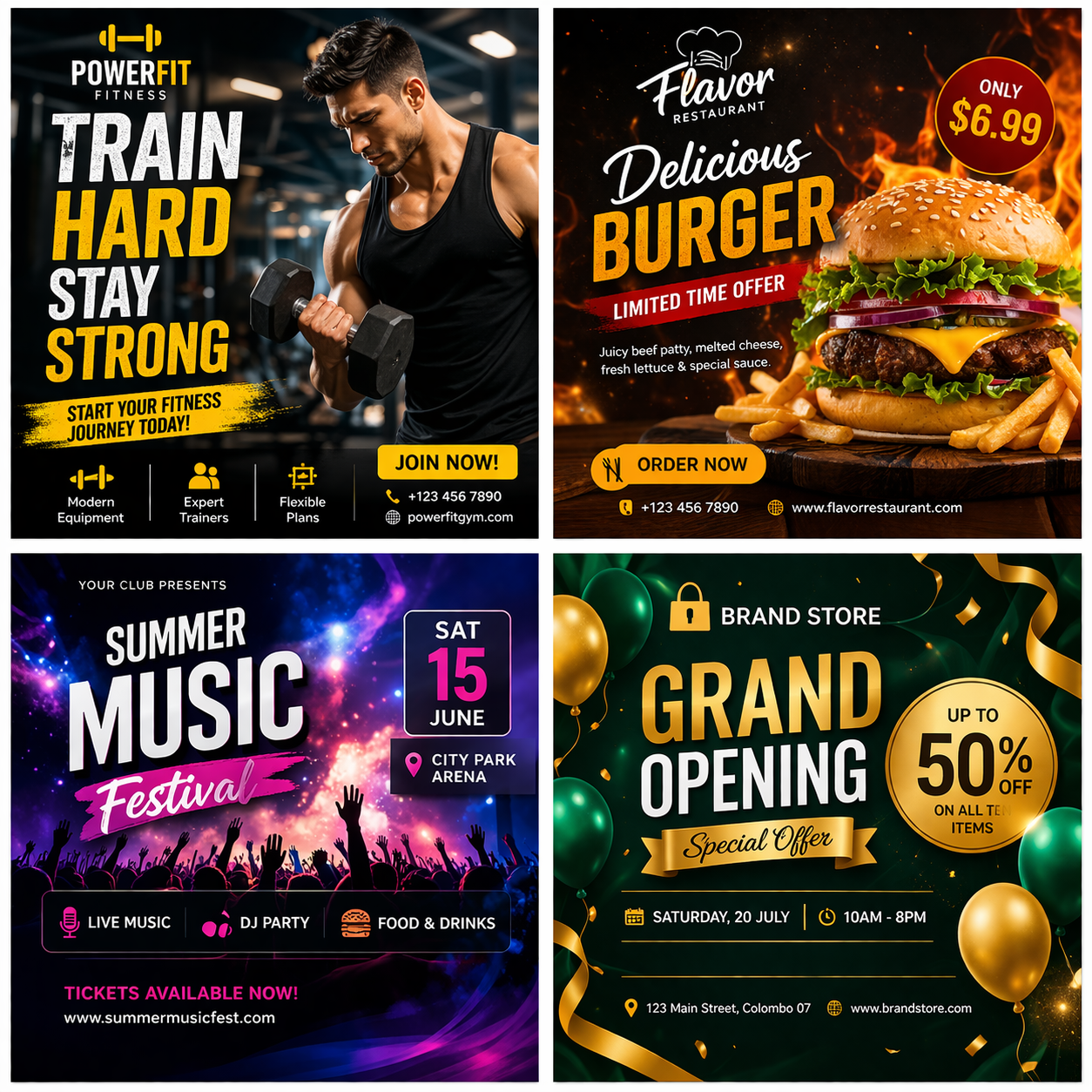 Creative Banner & Flyer Design Services